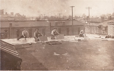 roofing postcard