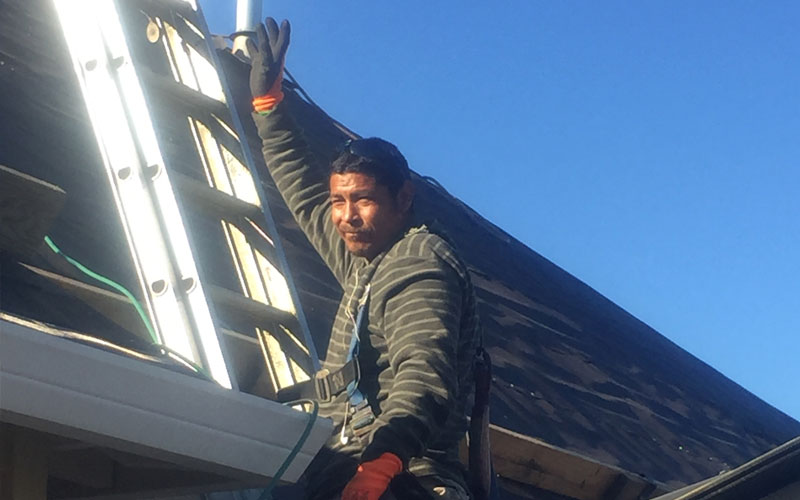 Tresa-Pate-with-Interstate-Roofing-in-Portland-OR-3-Waving-Roofers
