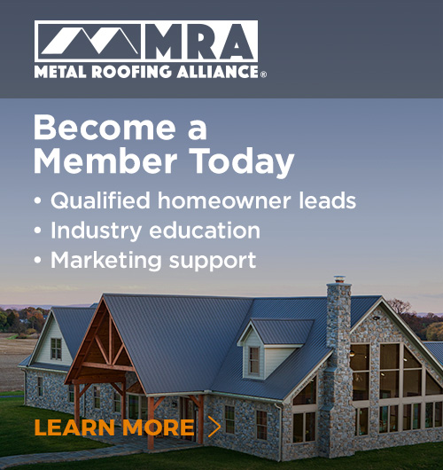 MRA Metal Roofing Alliance - Join