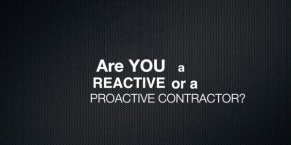 Sales Transformation Group Reactive and Proactive Contractors