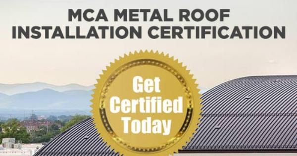 RCS Increase Credibility with Roofing Certification