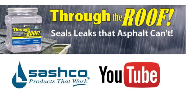 Sashco Solution for Outside Leaks