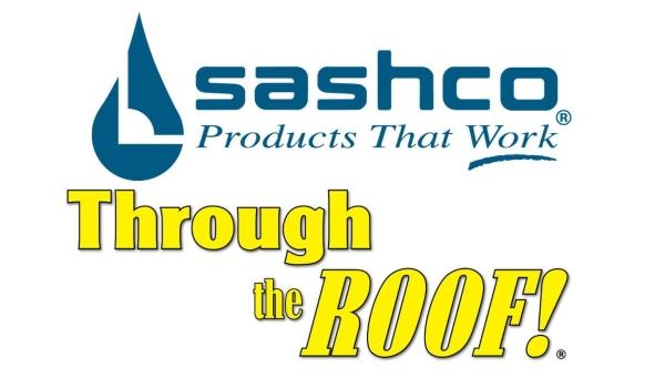 Sashco - Logo and Through the Roof!