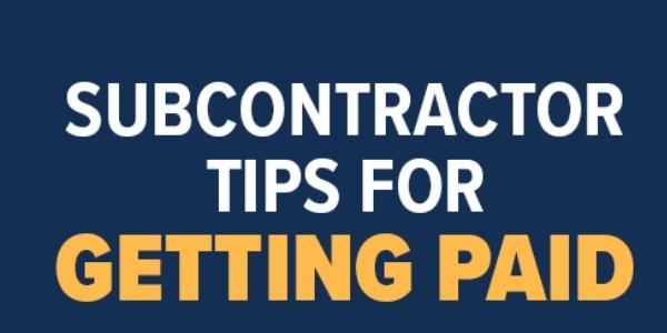 Cotney Construction Law Tips for Subcontractors