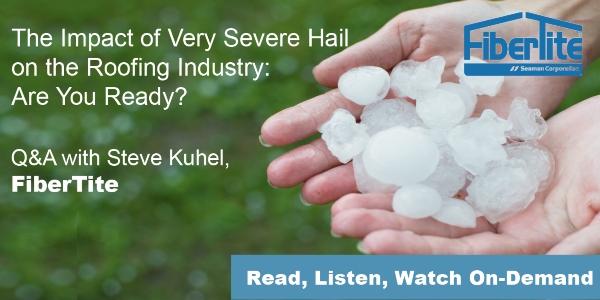 FiberTite - Will Your Roof Withstand Very Severe Hail?