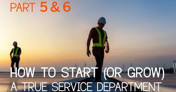 MRCA How to Start or Grow a True Service Department