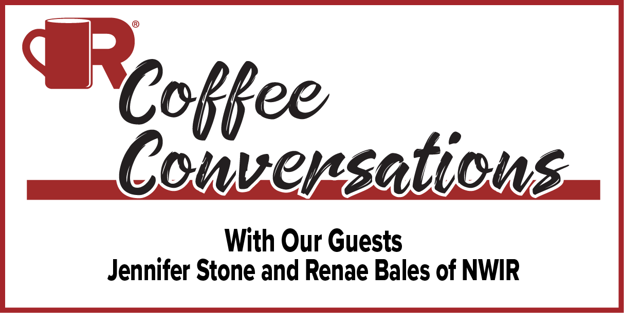 NWIR - Coffee Conversations The rise of Women in Roofing - Social size podcast graphic