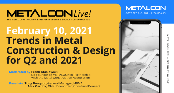 600x300 METALCONLive  - Trends in Metal Construction