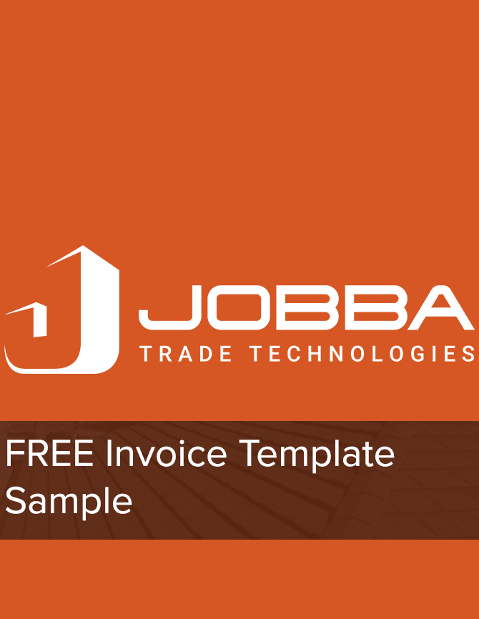 Jobba sample Invoice