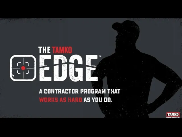 TAMKO Webinar  On-Demand - A Loyalty Program Made for Contractors