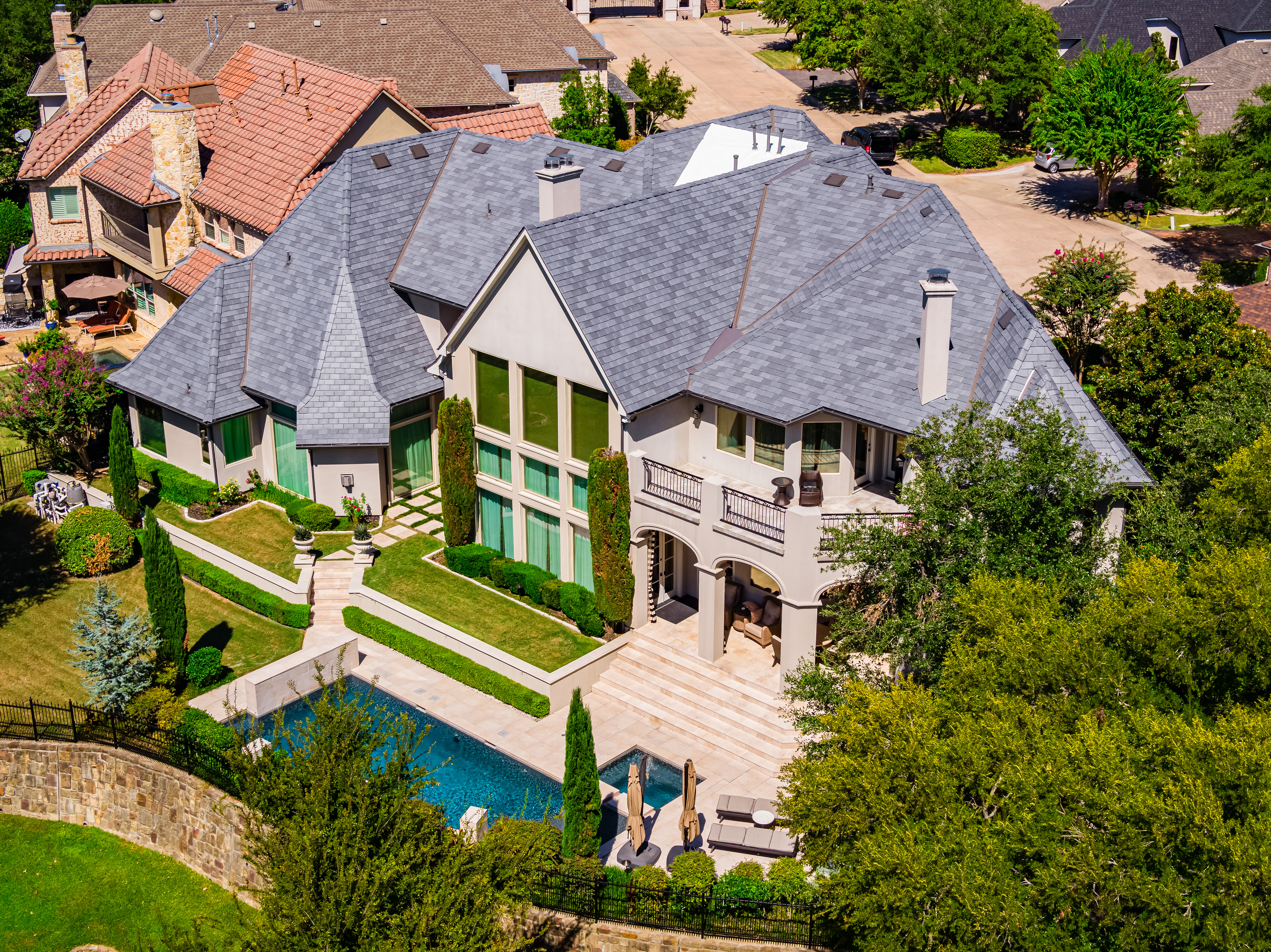 2021 POY - Absolute Construction - Single-Width Slate - Castle Gray Cool Roof - Rear