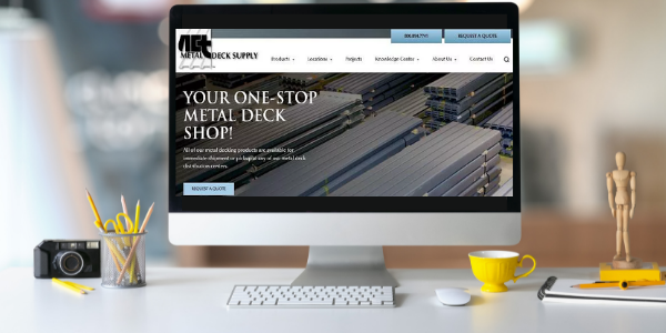 act metal deck supply new website
