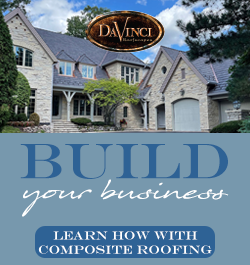 DaVinci - Sidebar Ad - Build Your Business: Learn How With Composite Roofing