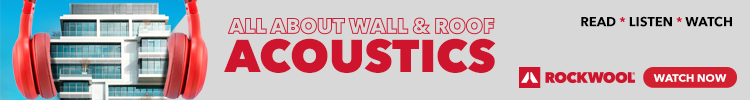 Rockwool - Banner Ad - Watch Now - RLW - Acoustics - April 2022