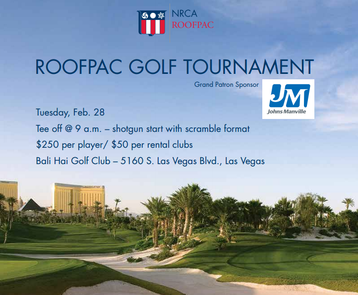 Roofpac Golf tournament