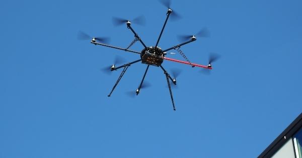 Roofing Drone Uses Nail Gun