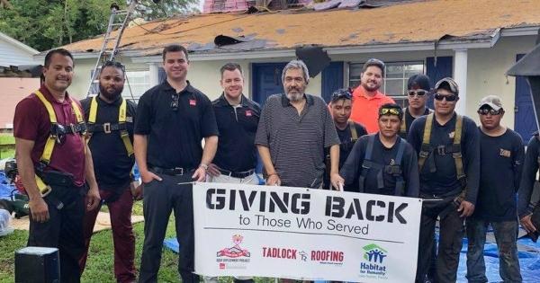 Veteran Receives New Roof