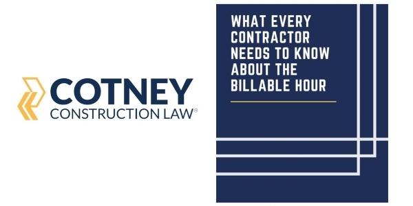 Cotney Construction Law eBook Billable Hours