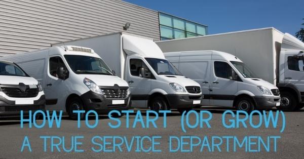 ICP Start a True Service Department