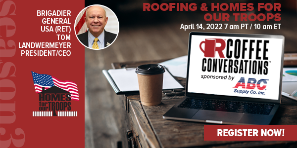 Coffee Conversations - Roofing & Homes For Our Troops - Sponsored by ABC Supply